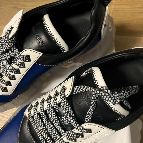 NIB Jimmy Choo Men's Diamond Sneakers - Picture 3 of 3